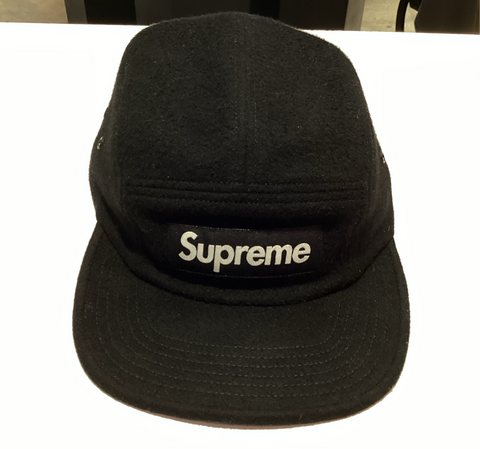 Gorra Supreme negro Lana  (capolavoro)