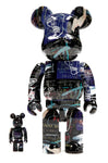 Bearbrick 400% y 100% x Jean Michael Basquiat #7