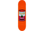 Tabla SkateRoom Andy Warhol Campbell's Soup Purple