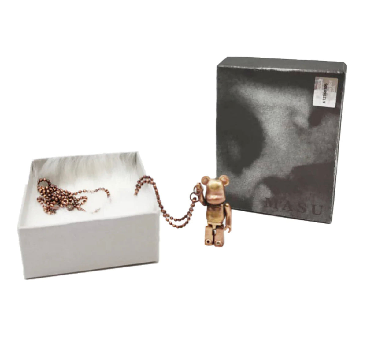 Bearbrick Masu Necklace 50% Bronze – SNKRBROS MX